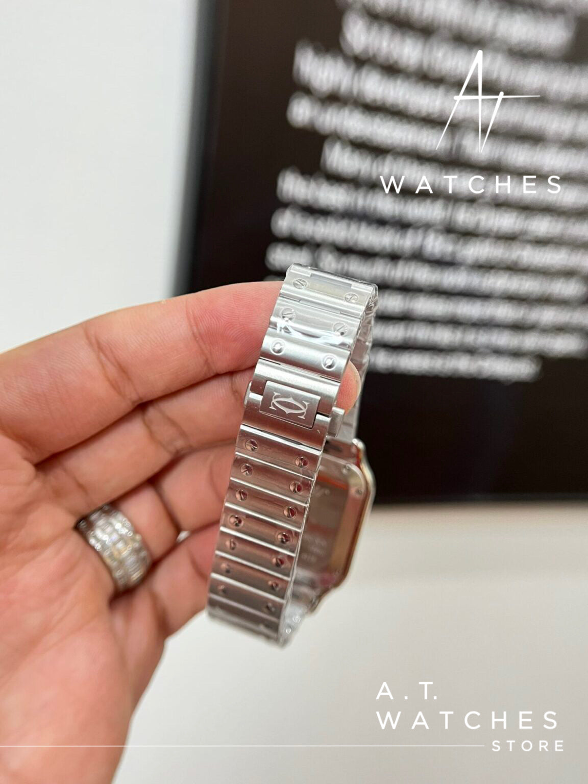 Cartier Santos de Super Clone Swiss Machine