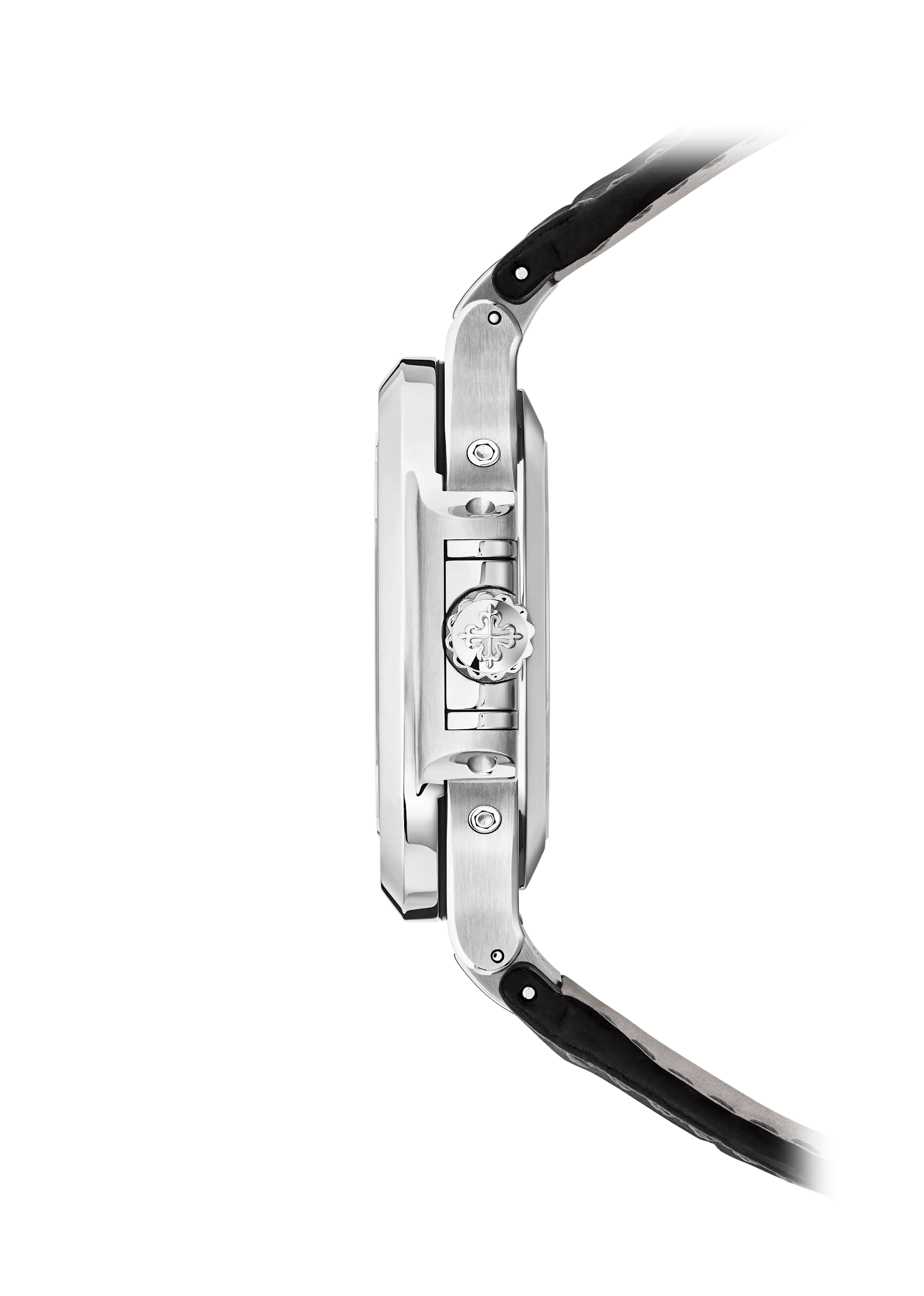 Patek Nautilus leather Super Clone Swiss Machine