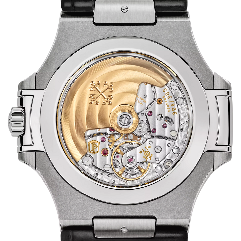 Patek Nautilus leather Super Clone Swiss Machine