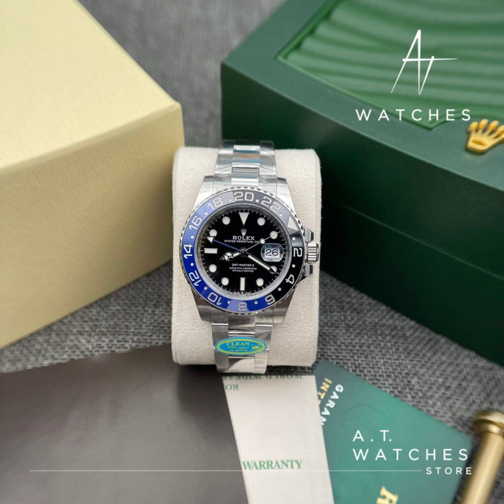 Rolex GMT Master Batman Super Clone Swiss Machine