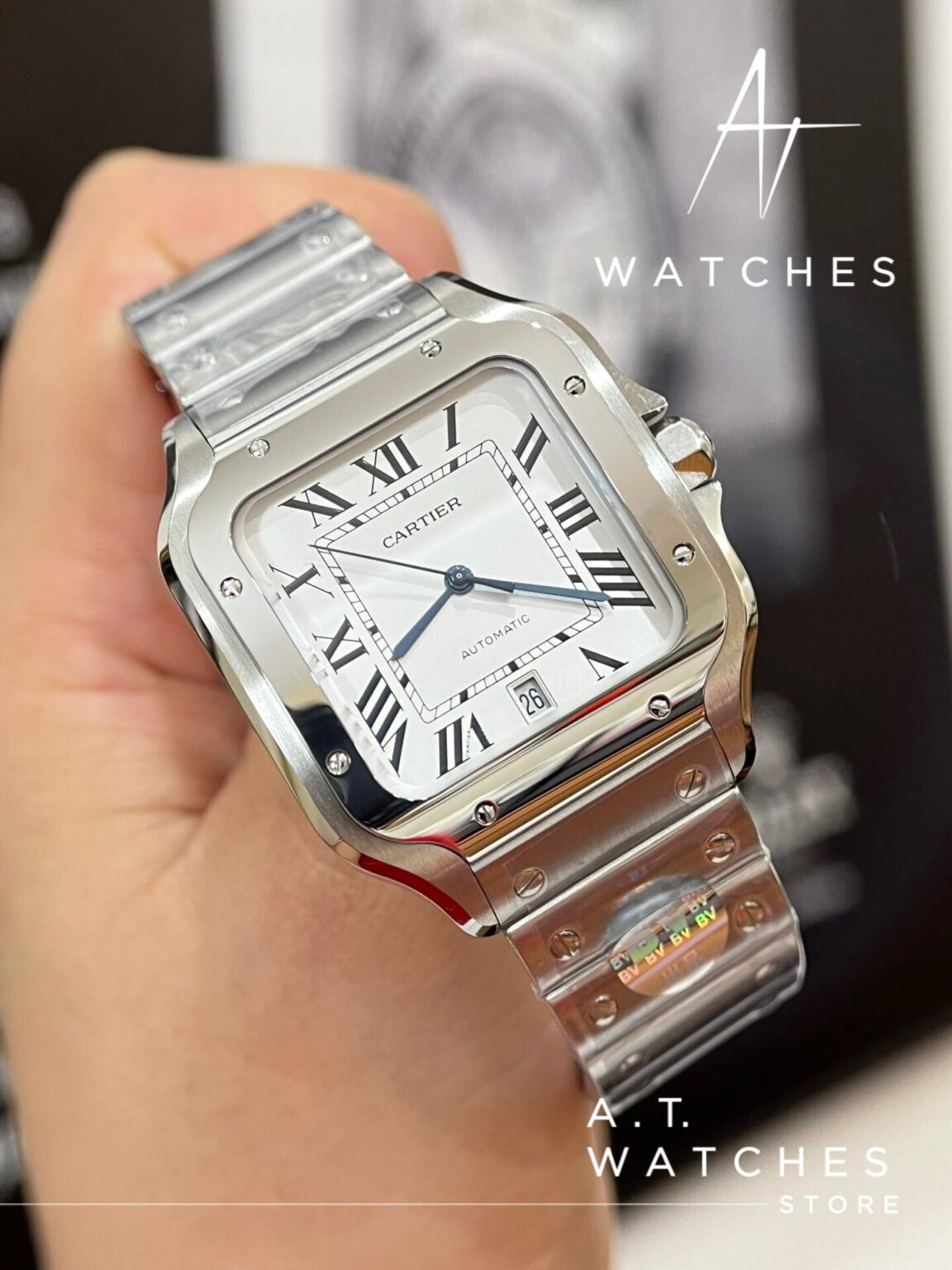 Cartier Santos de Super Clone Swiss Machine
